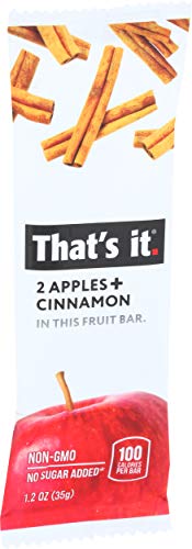 Thats It Zesty Apple + Cinnamon Fruit Bar 1.2 Ounce