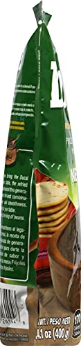 Ducal Refried Black Beans Pouch, 14.1 Ounce (Pack Of 18) - Instant Vegetarian Refried Black Beans, Non-Gmo And Gluten-Free - Exc