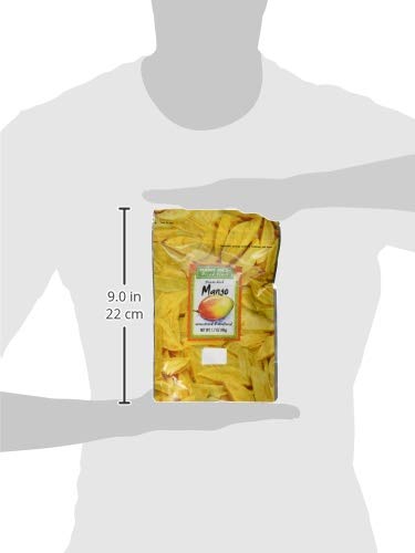 Trader Joe's Freeze Dried Mango Unsweetened & Unsulfured 1.7oz