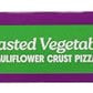 Miltons Craft Bakers Cauliflower Crust Roasted Vegetables Pizza, 11 Oz