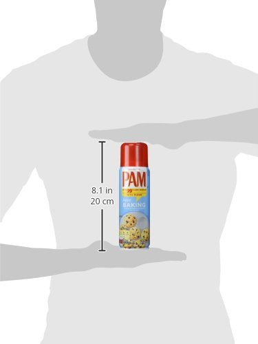 Pam Baking Spray With Flour 5 Fl Oz Pack, 15 Ounce, (Pack Of 3)
