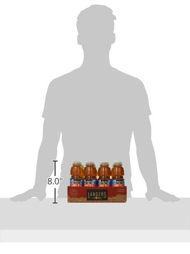 Langers 100% Apple Juice, 15.2 Oz (Pack Of 12)