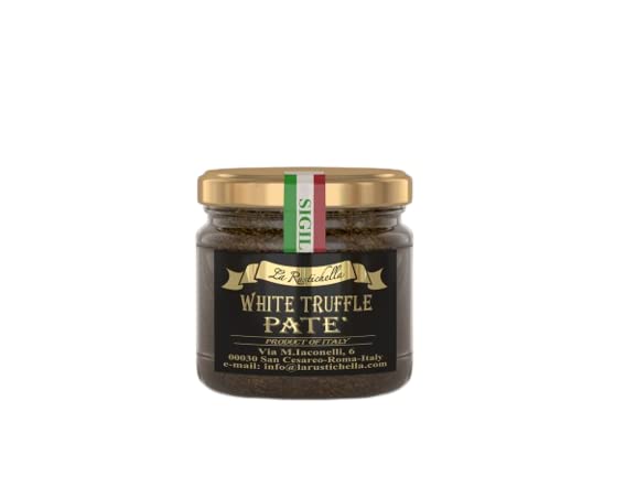 La Rustichella - White Truffle Pate - Small (90 g, 3.2 oz) - Kosher, Gluten Free