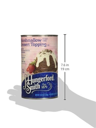 J Hungerford Smith Marshmallow Dessert Topping, 36 Ounce (Pack of 6)