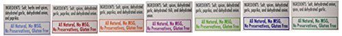 Chef Paul Prudhomme's Magic Seasoning Blends ~ Magic 7-Pack, Qty. 7 2-Ounce Bottles
