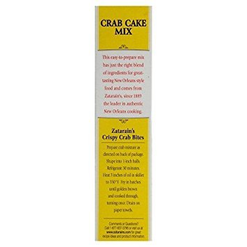 Zatarains Crab Cake Mix, 5.75 Ounce