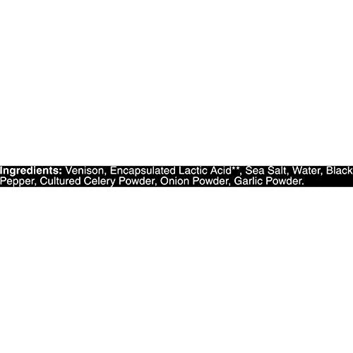 Epic Provisions Venison Sea Salt & Pepper Bars 12 Count