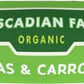 Cascadian Farm Organic Peas and Carrots, Frozen Vegetables, Non-GMO, 10 oz Bag