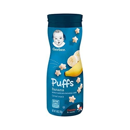 Gerber Baby Snacks Puffs Banana, 1.48 Oz
