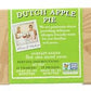 Raised Gluten Free, Vegan Dutch Apple Pie 9 Inch, 22 Ounce