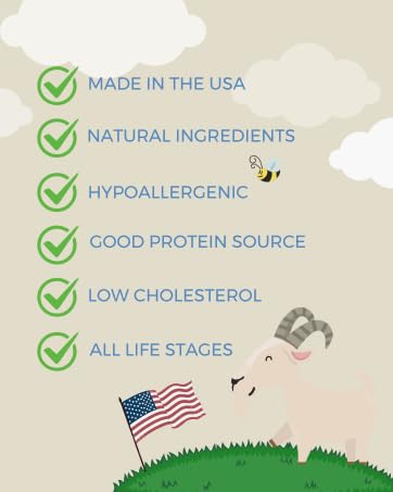 Designed By Nature Goat Milk Formula - Made In The Usa - Easy To Digest All Life Stages Formula - Hypoallergenic - Non-Gmo, Glut