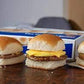 Ready Set Gourmet White Castle Hamburgers - 100% Beef with Grilled Onions - 5 Pack (9.5 oz Each) - 13g Protein Per Serving