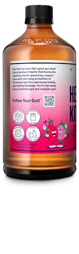 Health-Ade Guava Dragon Fruit Organic Kombucha, 16oz