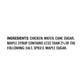 Applegate, Chicken & Maple Breakfast Sausage Patties, 16 oz