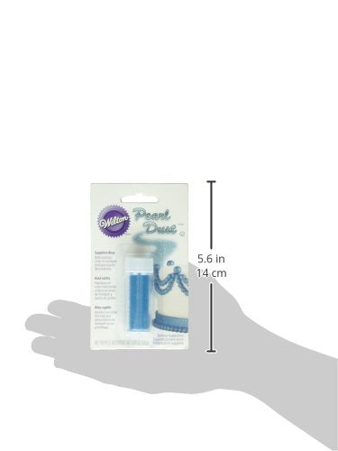 Wilton Pearl Dust, Sapphire Blue-0.05 Ounce (1,4G)