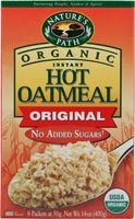 Nature s Path Organic Hot Oatmeal - Original - Case of 6 - 14 oz.