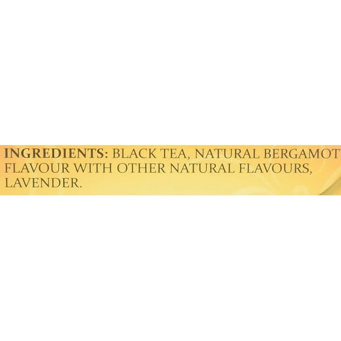 Twinings Earl Grey Lavender Black Tea Individually Wrapped Bags, 20 Count (Pack of 6), Citrus, Bergamot & Floral, Caffeinated, E