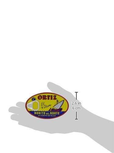 Ortiz White Tuna in Olive Oil, Fresh Tender Slices, Spanish Wild Caught Tuna, High in Protein and Omega 3 Fats, Excellent in Sal