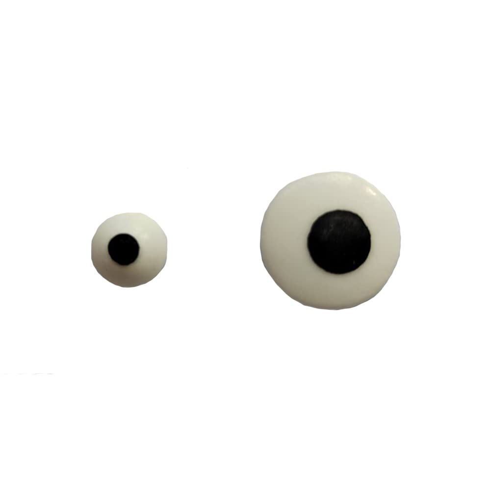 Eastron 2 Bottles Edible Candy Eyeballs Eyes Cake Cupcake Toppers Cookie Decorations Dessert Sprinkles For Halloween Christmas B