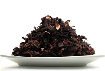 Greenhilltea Bulk Tea , Organic Hibiscus Herbal Tea, Fully Natural And Healthy Loose Leaf Tea Contains Benefits Of Hibiscus - 8 Oz Bag