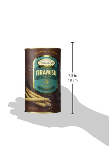 Dolcetto Dolcetto Wafer Rolls Tiramisu, 12 Oz