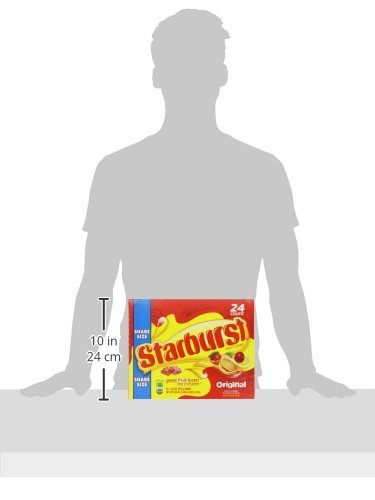 Starburst Original Fruit Chews Candy, 3.45 Ounce 24 Share Size Packs)