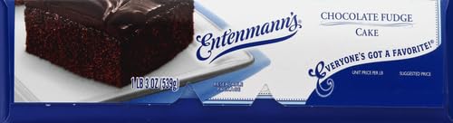 Entenmanns Chocolate Fudge Cake, 19 oz