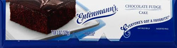 Entenmanns Chocolate Fudge Cake, 19 oz