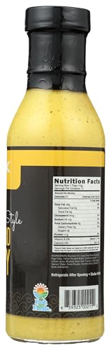 Hix Foods Mustard Curry Sauce, 15 Oz