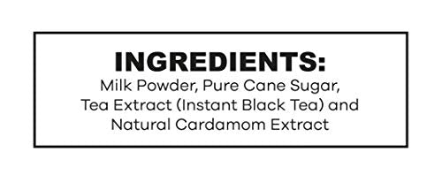 Quiktea Chai Latte, Cardamom, 10 Count (Pack Of 10)