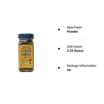 Trader Joe'S Cuban Style Citrusy Garlic Seasoning Blend 2.25Oz