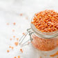 Red Lentils 5 Pounds Usda Certified Organic, Non-Gmo Bulk, Product Of Usa, Mulberry Lane Farms
