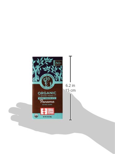 Equal Exchange Organic Dark Chocolate Panama Extra Dark, 2.8 Oz