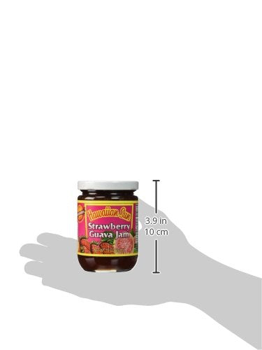 Hawaiian Sun Strawberry Guava Jam 10 Oz