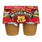 Musselmans Apple Sauce Big Cup Cinnamon - 4 CT