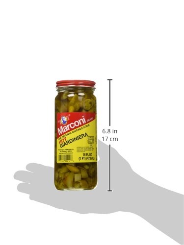 Marconi The Original Chicago Style Hot Giardiniera 16 oz