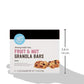 large online retailer Grocery Fruit & Nut Chewy Granola Bars, 6 Ct, 7.4 Oz, Brown/Red/Green