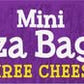 Annies Frozen Mini Pizza Bagels, Three Cheese, Snacks, 9 Ct, 6.65 oz