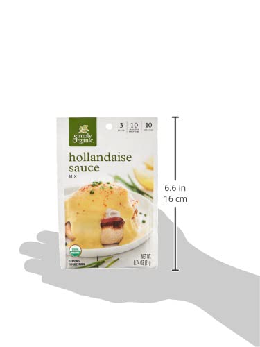 Simply Organic Organic Hollandaise Sauce Mix, 0.74 Oz