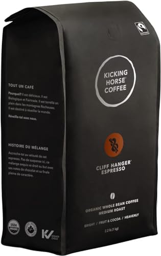 Kicking Horse Coffee Organic Cliff Hanger Espresso, 454 Gr