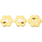 Black And Yellow Bumble Bee Edible Sugar Cake Toppers, 24 Count