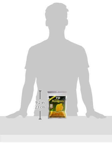 7D Dried Mangoes Naturally Delicious Fat Free Dried Mango