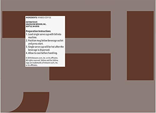 Solimo Coffee Pods, Dark Roast, Compatible with Keurig 2.0, 24 Count
