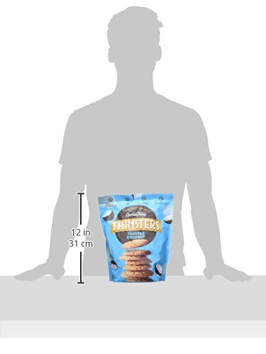 Thinsters Toasted Coconut Cookie (19 Oz) Pack of 2
