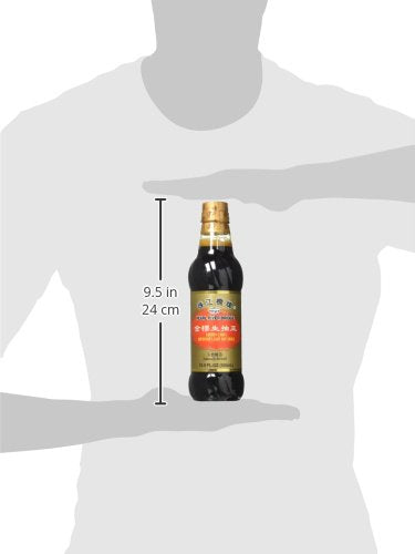 Pearl River Bridge Golden Label Superior Light Soy Sauce, Plastic Bottles, 16.9 oz.