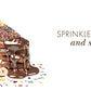 Chuao Chocolatier Sprinkle Dreams Milk Chocolate Bars | Gourmet Waffle Cone No Preservatives | For Gift Baskets, Thank You, Care Package | 3 Pack