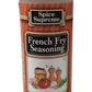 Spice Supreme Seasonings: French Fry Seasoning (Pack of 2) 6.5 oz Size