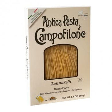 Campofilone Italian Tonnarelli Egg Pasta | Marcozzi di Campofilone Traditional Dried Egg Pasta Imported from Italy | 8.8oz (250g