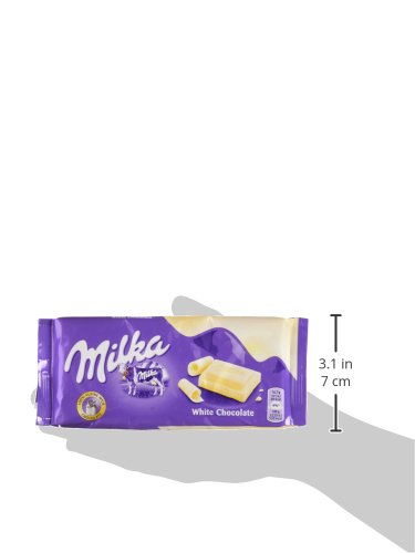 Milka (Germany) Weisse Schokolade (White Chocolate) 3-Pack