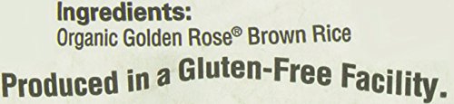 Lundberg Family Farms - Organic Golden Rose Brown Rice, Premium Medium Grain Bulk Rice, Non-Gmo, Certified Gluten-Free, Usda Cer